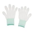 thumbnail image 4 of Moneda de joyería de guantes de trabajo de inspección blanca, elástica, a prueba de huellas dactilares, L METRO Sunnimix Guantes de inspección blancos, 4 of 8
