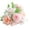 Pink, variant on Faux Floral Arrangement Bouquet for Home Decor, Realistic Artificial Flowers for Wedding Centerpiece, Elegant Silk Floral Decor for Table Top, Pink