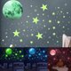 thumbnail image 3 of Muyoka 1003 Uds. Calcomanías de pared de estrellas y luna pegatinas de pared de estrellas brillantes adhesivas para habitación de guardería Muyoka Hogar, 3 of 7
