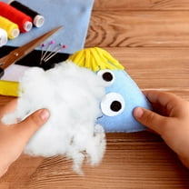 SOPOTUTU White PP Cotton Stuffing for Pillows Soft Durable Fill for DIY Cushion and Plush Crafts