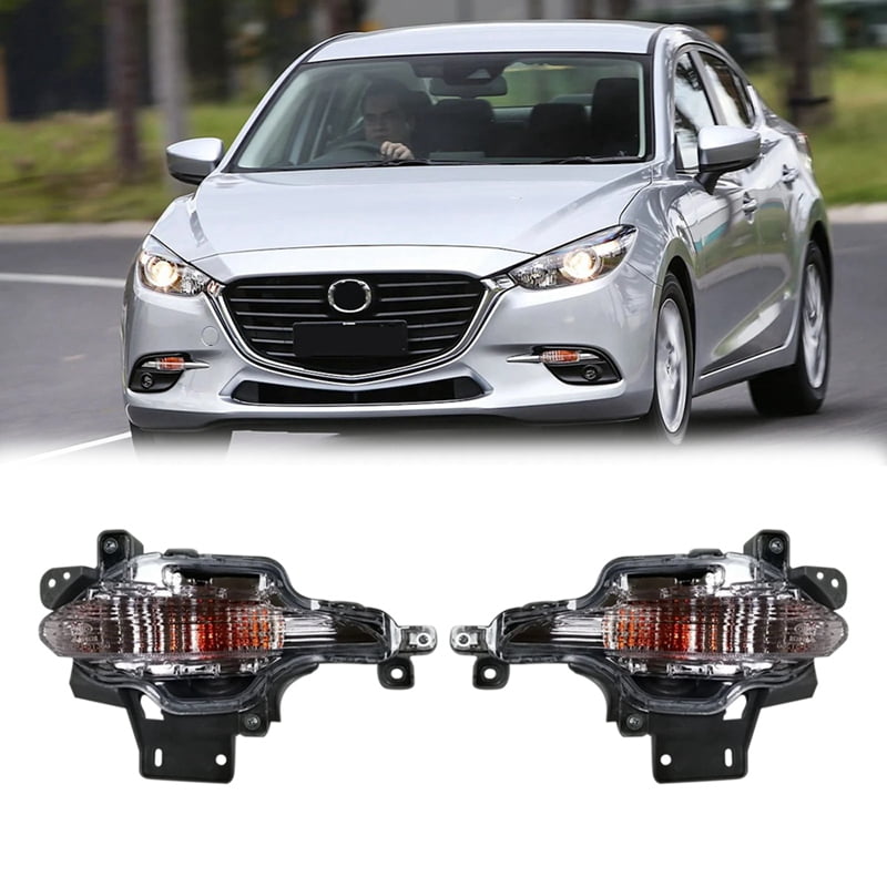 Car Front Left Right Bumper Turn Signal Fog Lights Assembly Foglight