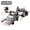 117 PCS Grey, variant on 6 in 1 Blue Robot Building Blocks Toys ,Gift for kids over 6 years Old, transformation block Toys Set Boys & Girls(135Pcs)
