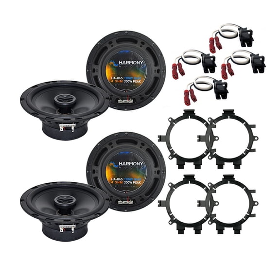 Harmony Accessory Master Rhythm 300W 6.5" Car Speaker Upgrade Package