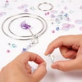thumbnail image 5 of Make It Real: DIY Crystal Suncatcher - Silver, Purple & Soft Hues, Craft Your Own Beautiful Suncatcher, 139 Pieces Included, All-In-1 DIY Kit, Bedroom Décor, Tweens & Girls, Kids Ages 8+, 5 of 8