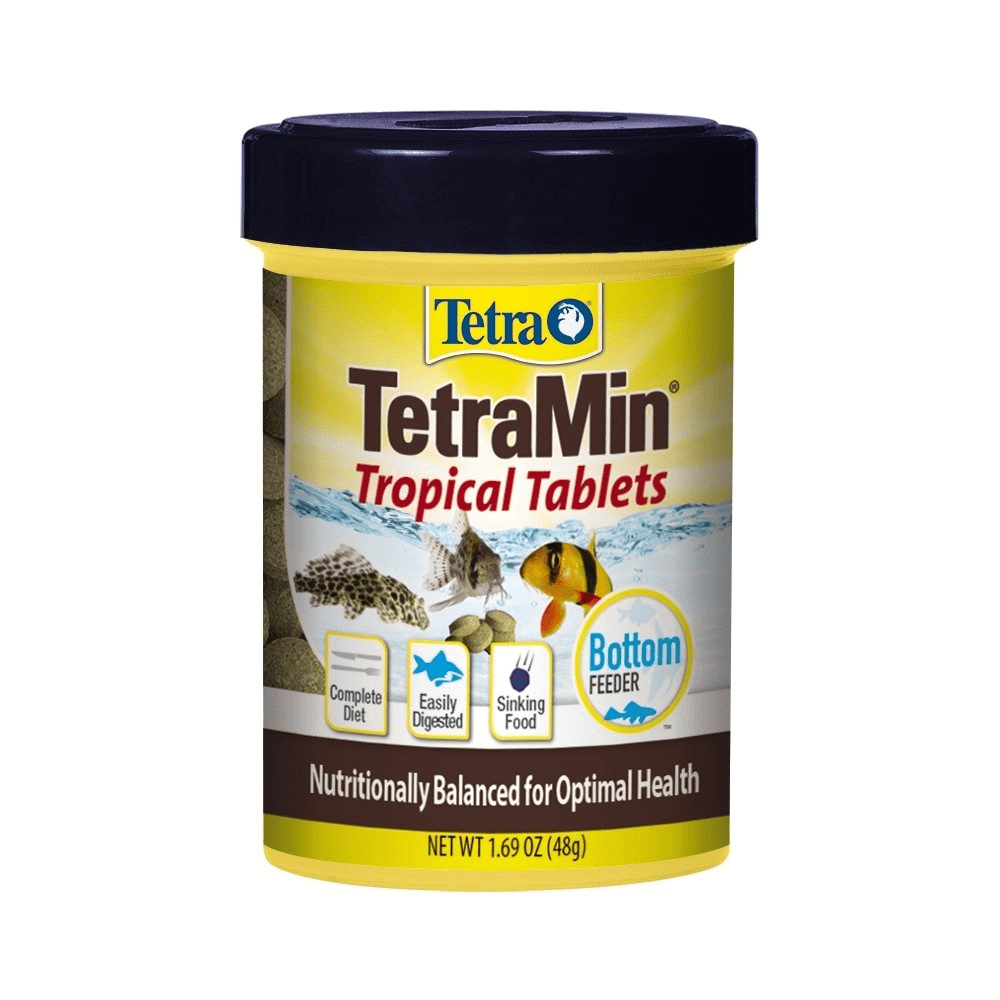 Tetra TetraMin Tropical Tablets 1.69 Ounces, for Bottom Feeders