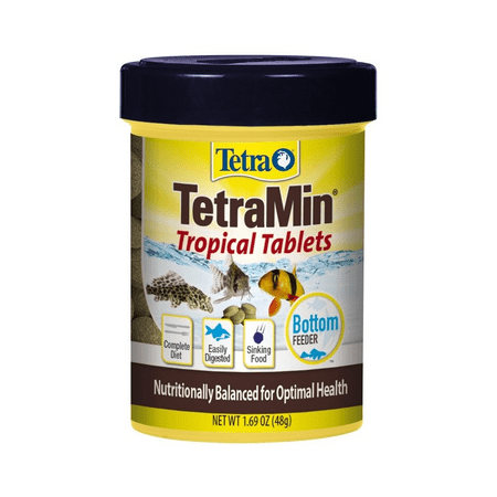 Tetra Tetramin Tropical Tablets 1 69 Ounces For Bottom Feeders