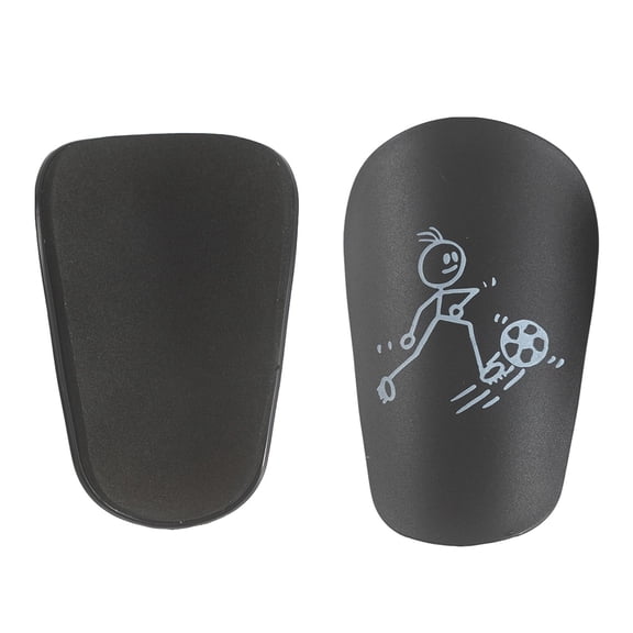 2 espinilleras de fútbol mini, equipo de protección con absorción de impactos, espinilleras de entrenamiento 8cmx5cm