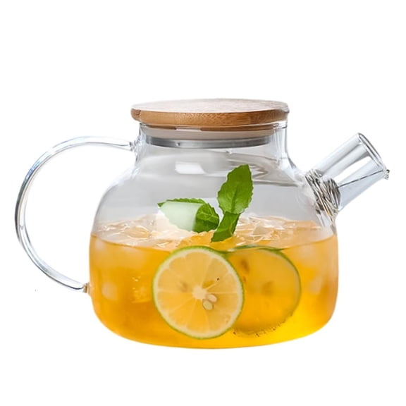 POYOGA Water Jugs Convenient Heat-Resistants Glass Convenient Cold Water Kettles