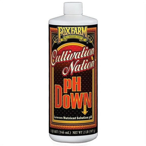 Foxfarm  1 qt. Cultivation Nation PH Down - MP12