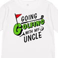 thumbnail image 4 of Inktastic Going Golfing with My Uncle Kids Golf Boys or Girls Long Sleeve Toddler T-Shirt, 4 of 5