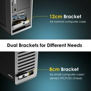 WAVLINK 10G Base-T PCIe Network Card, 10000/5000/2500Mbps PCI Express Ethernet Adapter with AQC113 Controller, 10G NIC for Windows 11/10 & Linux with Low Profile Bracket
