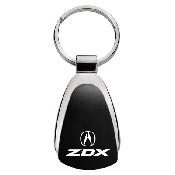 Acura ZDX Teardrop Key Chain (Black)