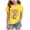 F4-Yellow, variant on sdbrld Kids Merry Christmas Gift Girls Xmas Cartoon Short Sleeve Tshirts Tops for Holiday Wear Red Sizes 7-8 Years