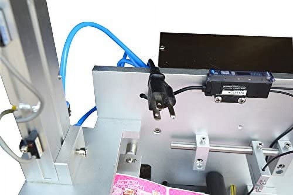INTBUYING Semi-Automatic Flat Plane Labeling Machine Suitable For Kinds of Flat Surface Labeler Label Applicator Machine 110V