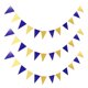 thumbnail image 1 of GOOHOCHY 3Ud Banderines Triangulares Multicolor Para De Fiesta Con Material Resistente, 1 of 8