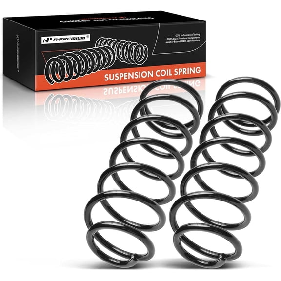 A-Premium 2Pcs Rear Left and Right Suspension Coil Spring Set Compatible with Toyota 4Runner 1996 1997 1998 1999 2000, 4WD, Replace# 4823135150, 4823135210