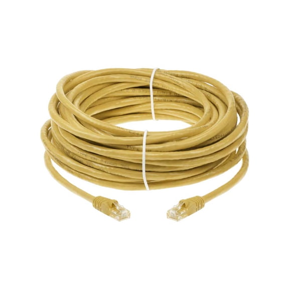 SF Cable Cat6 UTP Ethernet Cable, 35 feet - Yellow