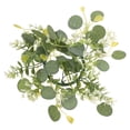 thumbnail image 1 of Shisuyan Artificial Eucalyptus Candle Rings Spring Wedding Table Centerpieces Small Greenery Wreaths For Pillar Candles And Kitchen Cabinets, 1 of 8