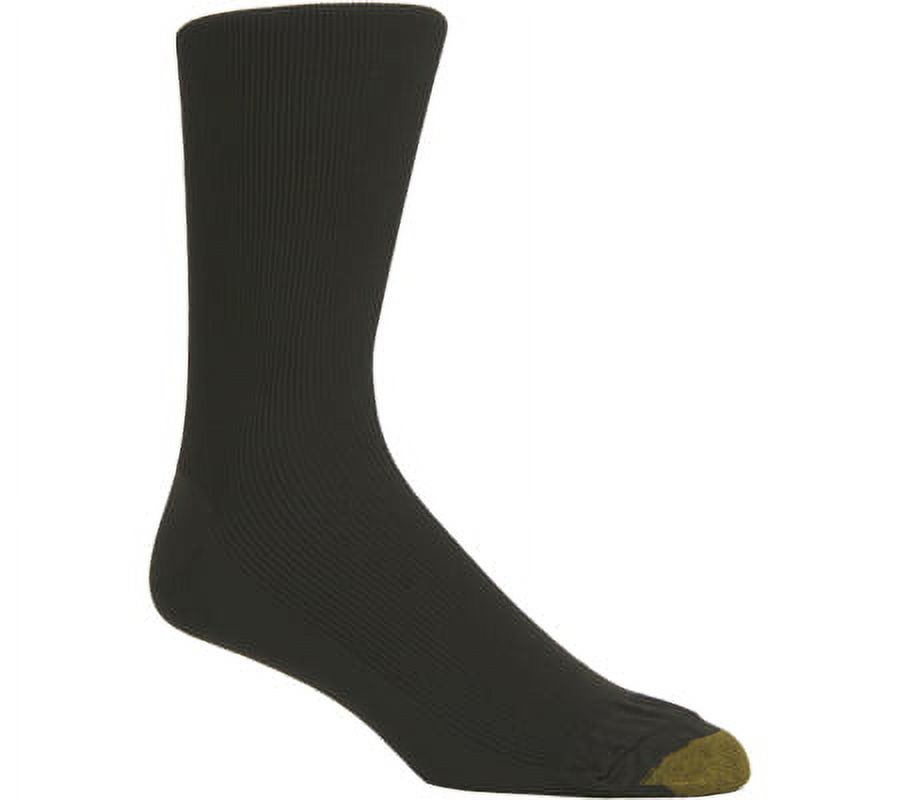 Gold Toe Adult Men's Dress Nylon Light Metropolitan Crew Sock, 3 Pack - image 2 of 2