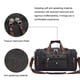 thumbnail image 4 of Jumpingount Bolso del viaje de la capacidad grande para los deportes que viajan y el bolso del deporte de la bolsa de asas del gimnasio del bolso Bolsas de mensajero y de hombro negro, 4 of 6