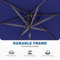thumbnail image 4 of CHYVARY 10 x 6.5ft Patio Umbrella Outdoor Table Umbrella for Deck, Poolside and Garden, Navy Blue, 4 of 8