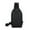 Black BK, variant on Giunmcul My Order Portable One Shoulder Small Backpack for Men's Box Bag, Sports Splashproof Mobile Phone Bag, Messenger Bag, Men's Crossbody Bag