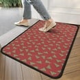 thumbnail image 4 of Red Christmas Tree Pattern Door Rugs,Washable Non Slip Door Mats Indoor,Decorative Door Mats,Entry Mat Indoor for Entrance,Bedroom,Kitchen,Bathroom,30"x17", 4 of 6
