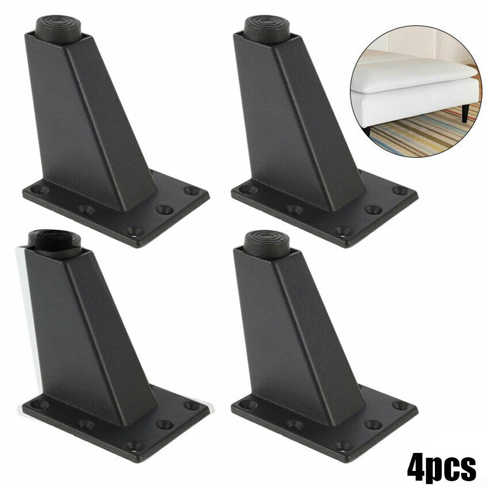 Plastic Clip for Black Legs sofa beds cupboard cabinets Kitchen furniture 4PCS 
