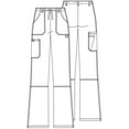 thumbnail image 4 of Adar Universal Low-Rise Multipocket Drawstring Straight Leg Pants Petite, 4 of 4