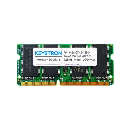 - 128MB Cisco 3745 Router 3rd Party Memory Upgrade (p/n MEM3745-128D, MEM3745-128U256D)