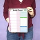 thumbnail image 5 of Bloc de notas con lista de tareas pendientes: Bloc de notas con planificador diario encuadernado en espiral, sin fecha, 52 hojas desprendibles, Bloc de notas con planificador semanal de 7" x 10",, 5 of 5