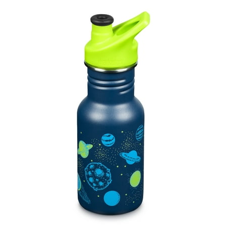 Kid Classic Stainless Steel Water Bottle w Sport Cap 12oz