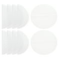 thumbnail image 1 of Uxcell 6.3 pulgadas Forros de vapor de silicona antiadherentes, reutilizables, redondos, almohadilla de malla para pasteles, blanca, 10 piezas, 1 of 7