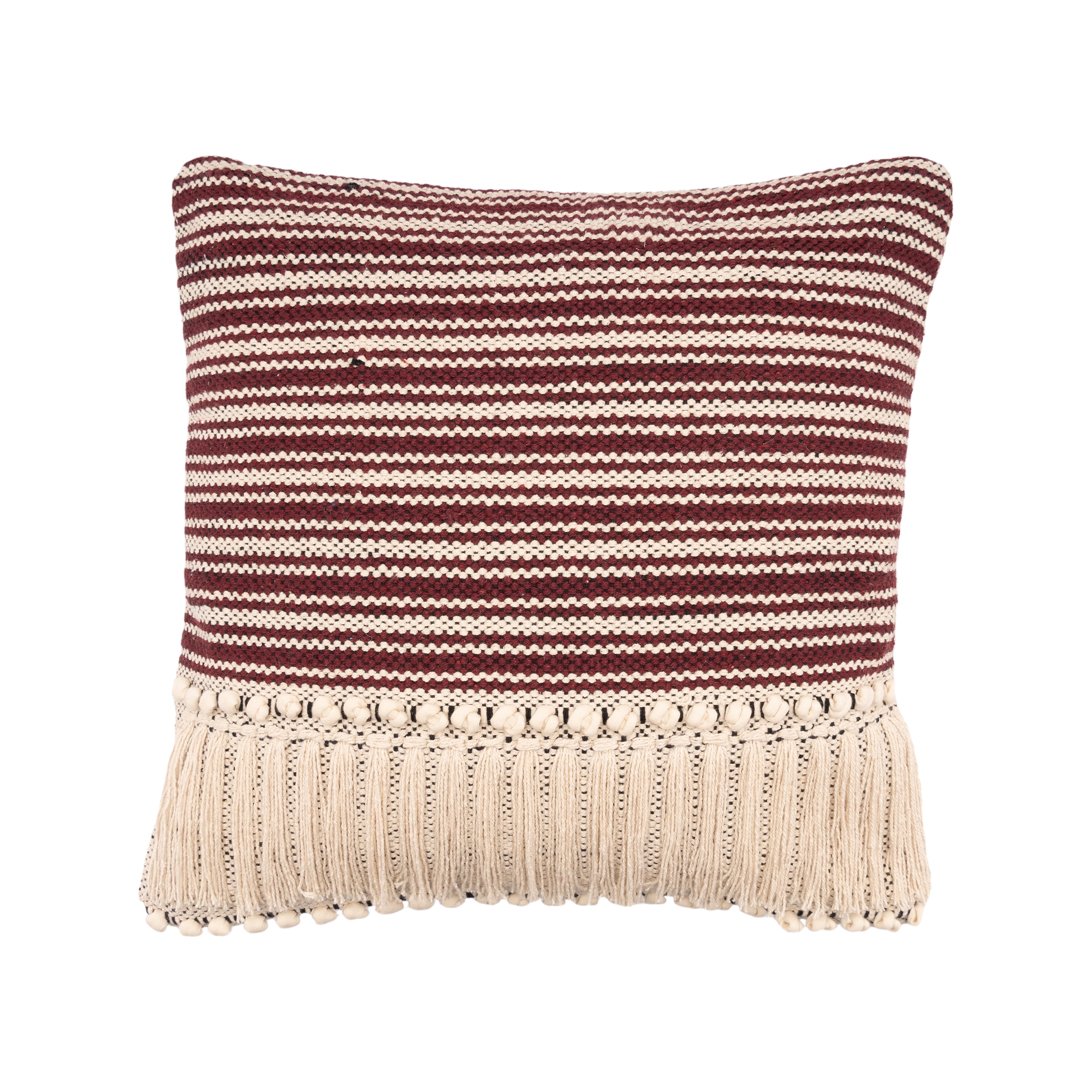 maroon accent pillows