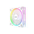 thumbnail image 5 of ASUS Prime MR120 ARGB reverse fan white single pack, 28mm extra-thick frame, quiet, high-performance cooling with PWM control, 20 ARGB LEDs with dual-sided frame lighting, Aura Sync compatibility, 5 of 12