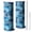 Blue Geometric Pattern, variant on 20oz Red and White Plaid Pattern Skinny Tumblers Stainless Steel Tumbler with Lid and Straw,Vacuum Insulated Double Wall Travel Tumbler Cups with Cleaning Brush for Coffee,Tea