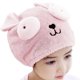 thumbnail image 2 of Children'S Girls Hair Dryer Towel, Cute Cartoon Rabbit Super Absorbent Coral Fleece Children'S Hair Dryer Cap Quick - Light Pink, 2 of 4