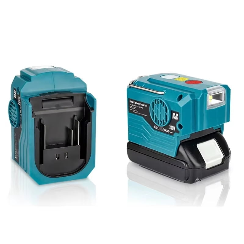 New Upgrade Portable Power Inverter 120-220V Outdoor Mobile Lithium Battery Inverter For Mil*wau*kee 18V 20V Battery