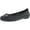 Black, variant on Women's Spark Minna Ballet Flat - Ladies Cap Toe Walking Flats with Concealed Orthotic Arch Support Black