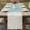 Sky Blue, variant on Table Runner 60 Inches Long for Kitchen Dining, Blue Coastal Sea Turtle Dresser Scarf Farmhouse, Dining Table Decorations for Wedding/Parties, Summer Beach Ocean Abstract Art 13 x 60 In
