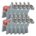 thumbnail image 3 of Bamboohart 20 Pcs Figurine Miniature de Jardin en Résine Ne Nes Noël, 3 of 8