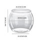 thumbnail image 2 of XWSHYW Decoraciones para Tanques Glofish Contenedor Transparente para Pecera, Escritorio de Plantas de Plástico, Botella Ecológica Transparente, Adorno de Mesa, Escritorio, Pecera, Pecera, Tanque Viv, 2 of 2