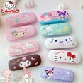thumbnail image 2 of Sanrio Hello Kitty Glasses Storage Box Eyewear Cases Cute Cartoon Women Girl  Protable Cases Eyewear Holder Accessories Gift, 2 of 9