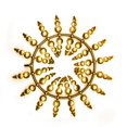 thumbnail image 2 of TheFound Flower Shaped Metal Wind Chime Ground Insert DIY Garden Windmill, 2 of 8