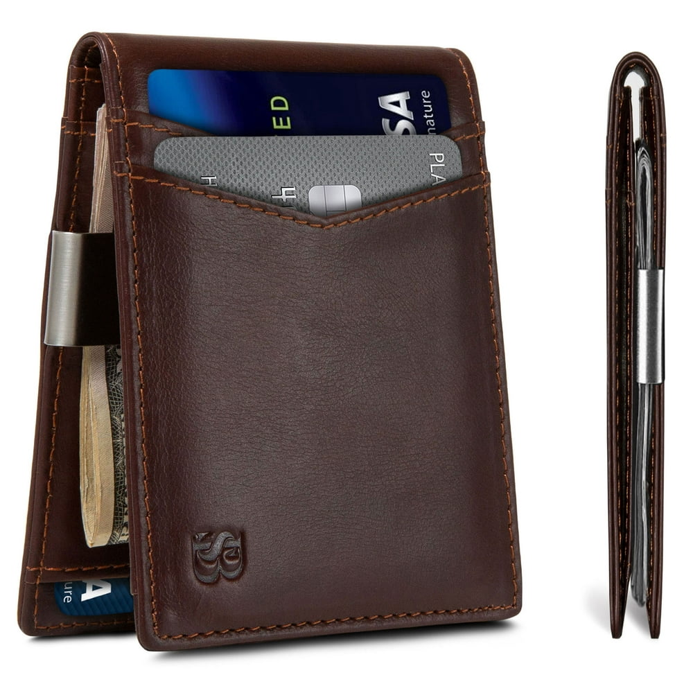 Serman Brands SERMAN BRANDS Money Clip Wallet Mens Wallets slim