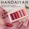 thumbnail image 4 of HEVIRGO HANDAIYAn Matte Long Lasting Non Sticky Waterproof Lipstick Lip Gloss Cosmetic, 4 of 10