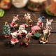 thumbnail image 5 of Mini Adornos Navideños De Resina, 8 Uds., Mini Adornos De Animales Familiares, Escena, Adornos De Muñecas Pequeñas, Regalos De Navidad Guardurnaity HA039051-00, 5 of 6