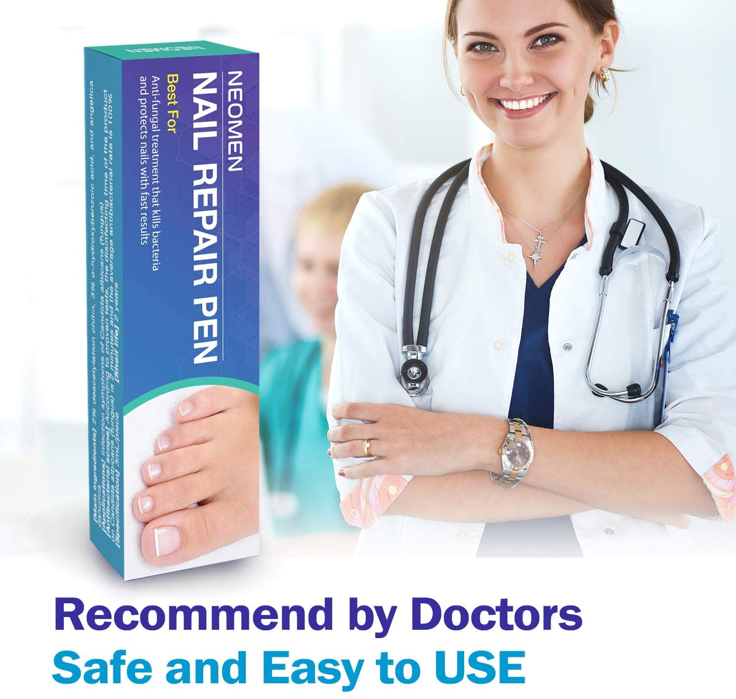 Neomen Fungus Treatment Pen, Fungus Stop Pen, Toenail and Nail Repair