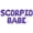 Purple, variant on Letter Balloons - SCORPIO BABE 16" Inch Alphabet Letters Foil Mylar Balloon Scorpio Birthday Party Banner (Rose Gold)