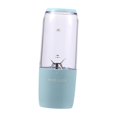 thumbnail image 2 of Lipstore Portable Blender Mini Blender Cup Sports Bottle Handheld Fruit Juicer Electric Blue, 2 of 8